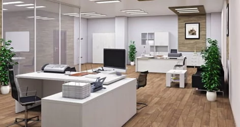 Дверь стекло в раме Лакобел ЙАЛТА ЛТ-С2Р Л вхите / Lacobel YALTA LT-S2R white