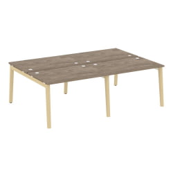 Рабочая станция ОНИКС ВООД ОВ.Д.РС-4.2.8 Тиквуд Темный/Светлый / ONIX WOOD OW.D.RS-4.2.8