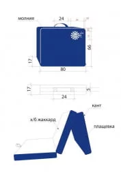 Матрас Коунтрй Лигх мини 80-200 / Country Ligh mini