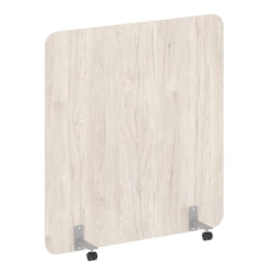 Перегородка на металлических опорах, на роликах Р-лине ДП.Р-140-150 Денвер Светлый / R-line DP.R-140-150