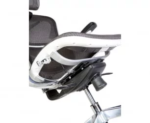 Кресло офисное ЙС-0810Х-Т(Е+Е)В Черный / YS-0810H-T(E+E)W