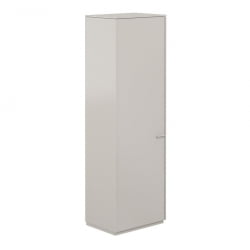 Шкаф высокий для одежды Атлас НЗ-0333.ГС.ГС Серый камень / Atlas NZ-0333.GS.GS