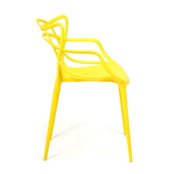 Стул Кат Чаир (мод. 028) пластик, 53 кс 59 кс 82,5 см, желтый (Иеллов И-01) / Cat Chair (mod. x x (Yellow Y-01)