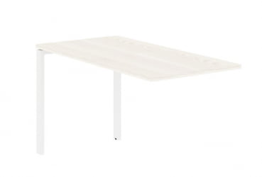 Брифинг-приставка ЕДИС ЕУБ 1367 Ясень Траун Белый / EDIS EUB