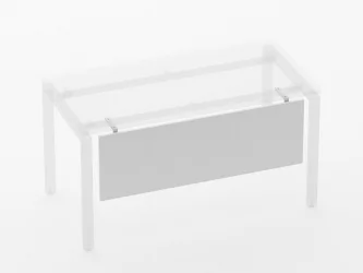 Щит передний Дека 8.10.12 Белый (без крепления) / Deka