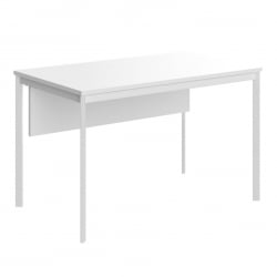 Стол прямой ИМАГО-С СП-2.1СД белый белый полуматовый / IMAGO-S СП-2.1SD