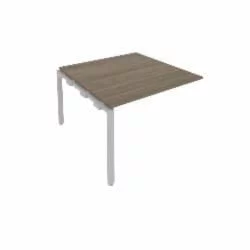 Проходной наборный элемент переговорного стола Метал Сйстем Б.ППРГ-2 Вяз/Серый / Metal System