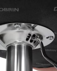 Стул барный ДОБРИН БАРНИ Пудрово-розовый велюр МДЖ9-32 / DOBRIN BARNY MJ9-32