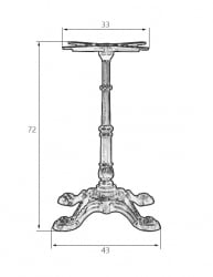 Подстолье ДОБРИН ЛЕОНЕ / DOBRIN LEONE