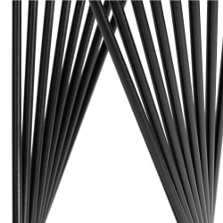 Кофейный стол Остериа/Остерия металл, черный, 25,5х25,5х59 см / Osteria/Остерия