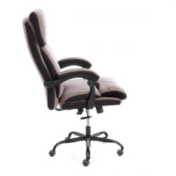 Кресло Чиеф металБЛ ткань, светло-коричневый, КУБ 03/ТВ-24 / Chief metalBL KUB 03/TW-24