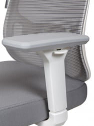 Кресло офисное Бест ЛБ вхите Греи / Best LB white Grey