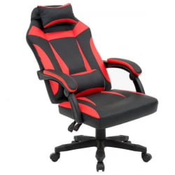 Кресло компьютерное CРОМЕКС (КРОМЕКС) Старт ГМ-105 экокожа черное/красное / CROMEX Start GM-105