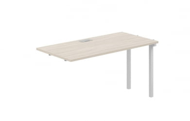 Секция рабочей станции Сигма СГ.262.ОЛ.44.ВХ Дуб светлый Белый / Sigma SG.262.OL.44.WH