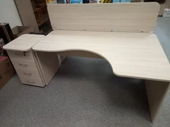 Экран разделительный прямой Глассй 5.14.16 Туя / Glassy