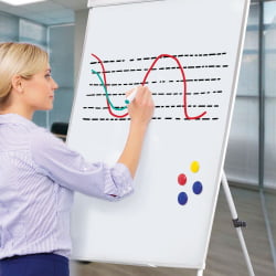 Доска-флипчарт магнитно-маркерная БРАУБЕРГ Екстра (70х100 см) / BRAUBERG Extra