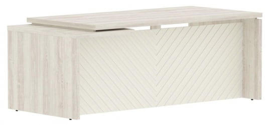 Стол руководителя правый Торр ЛУКС ТЛCТ 209 Р Сосна Эдмонд Латте / Torr LUX TLCT R