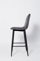Стул барный БC-1722 графит вельвет / BC-1722