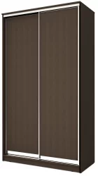 Шкаф купе 2-ух дверный Хит-24-12-11 Аруба Венге