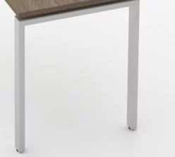 П-образный металлический каркас с траверсами Дека 7.10.12 К Металлик матовый муар / Deka