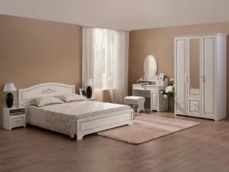 Трюмо Белла  модуль 06 белый/джелато софт