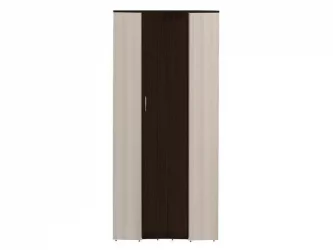 Шкаф угловой Ольга 9.1 Ясень шимо светлый Венге