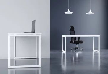 Стол руководителя КСТЕН-К КСКЕТ 189 Белый Антрацит / XTEN-Q XQET