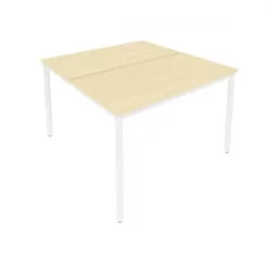 Рабочая станция на металлокаркасе СЛИМ СЙСТЕМ С.СП-4.2 Клен-Белый / SLIM SYSTEM