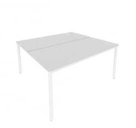 Рабочая станция на металлокаркасе СЛИМ СЙСТЕМ С.СП-6.3 Серый-Белый / SLIM SYSTEM