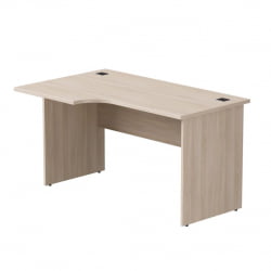 Стол эргономичный с опорами ЛДСП Еверпроф ЕВО 254С013 (левый) Дуб Соната / Everprof EVO 254S013