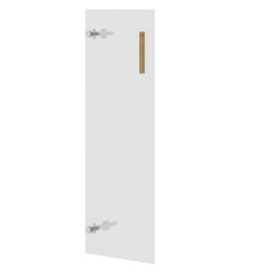 Дверь стеклянная левая Форта ФГД 40-1 Л Графит / Forta FGD L