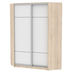 Шкаф-купе ЙА-198х1250-1(ДСС-Белый-Д4Д4) / YA-198х1250-1(ДСС-Белый-D4D4)