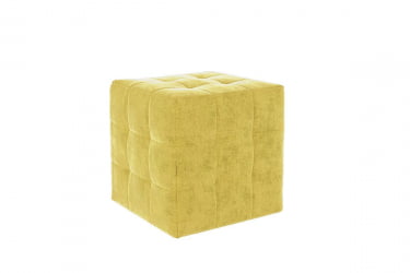 Пуф Рубик 2 ПМ-003.2 янтарь (велюр) / PM-003.2