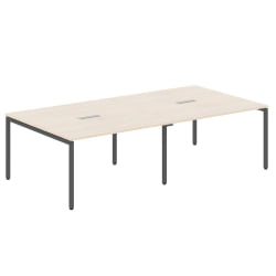 Конференц-стол КСТЕН-С КССCТ 2714  Бук тиара/антрацит / XTEN-S XSCT