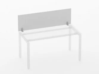 Офисная перегородка Дека 8.12.14 Белый (без крепления) / Deka