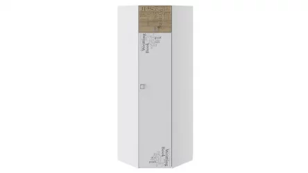 Детский шкаф Оксфорд ТД-139.07.23 Ривьера Белый с рисунком