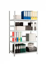 Стеллаж МС 185/100х40/4 Серый / MS