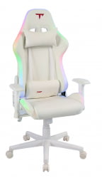 Кресло спортивное с подсветкой ТопЧаирс ГММ-080 белый / TopChairs GMM-080