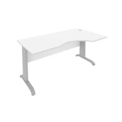 Стол криволинейный правый Рива ПЛ.СА-1 Пр Белый / Riva