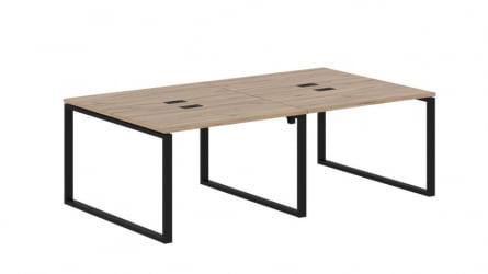 Бенч-система ЕДИС ЕКВСТ 2313 Дуб Денвер светлый Черный / EDIS EQWST