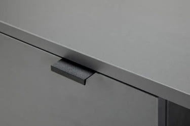 Тумба дизайнерская CИТЙ 400955811х Графит / CITY 400955811h