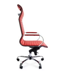 Кресло для руководителя Чаирман 710 Красное / Chairman