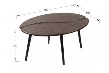 Стол журнальный Арабика Браун