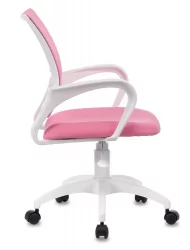 Кресло офисное Бюрократ CХ-В695НЛТ Розовый / CH-W695NLT
