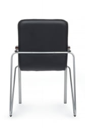 Стул Самба с деревянными подлокотниками СМБ-02 Черный / SMB-02