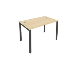 Стол письменный МЕТАЛ СЙСТЕМ Б.СП-2 Акация/Антрацит / METAL SYSTEM