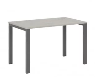 Стол письменный на металлоопорах Нев Лине НЛН36312124 Дуб шамони светлый / New Line NLN36312124