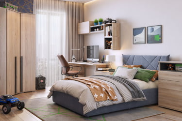 Полка 46 УЛ.46-М графит / UL.46-M