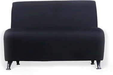 Диван Интер хром 2х местный Еуролине 960 / Euroline