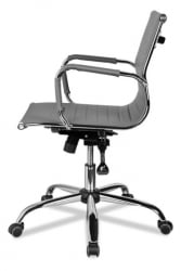 Кресло для персонала CЛГ-620 ЛКСХ-Б Грей / CLG-620 LXH-B Grey